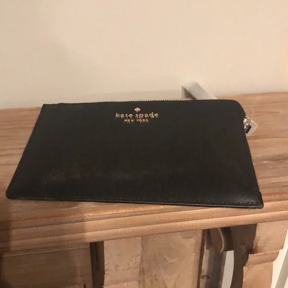 Kate Spade Black Zip Wallet - Picture 7 of 7